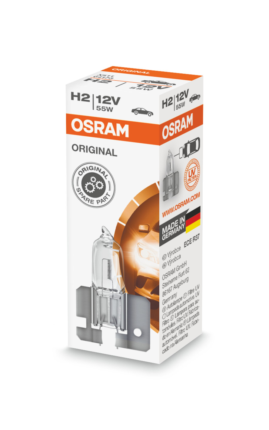 OSRAM ORIGINAL LINE 12V H2