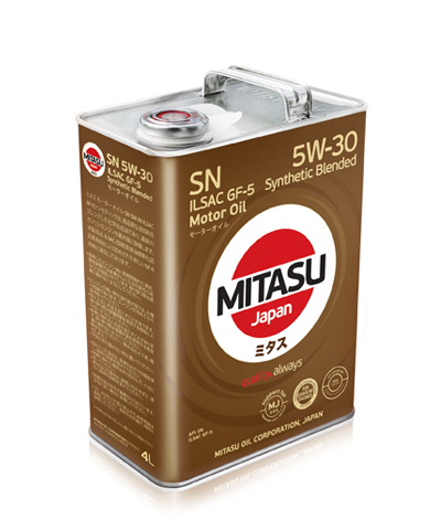 MITASU MOTOR OIL SN 5W-30 4л